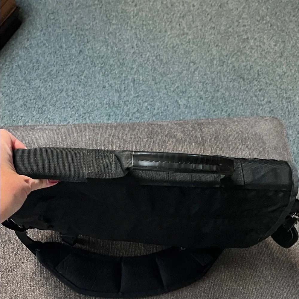 Patagonia Charcoal Black Messenger Bag